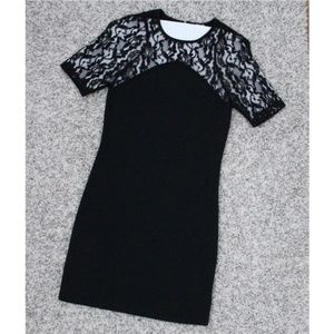 Urban Outfitters Black Lace Dress